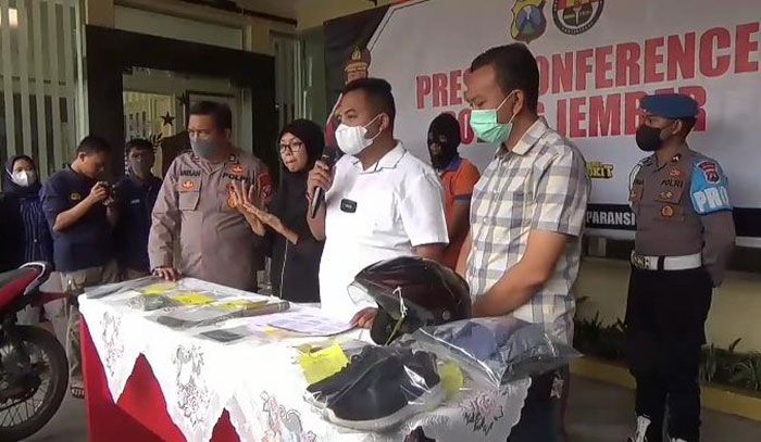Kurang dari 24 Jam, Satreskrim Polres Jember Ungkap Kasus Begal Kurang dari 24 Jam, Satreskrim Polres Jember Ungkap Kasus Begal