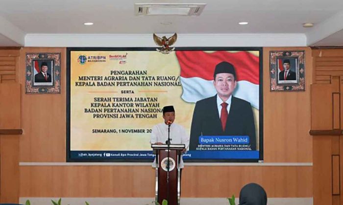Menteri ATR/BPN Kunker Perdana ke Jawa Tengah Menteri ATR/BPN Kunker Perdana ke Jawa Tengah