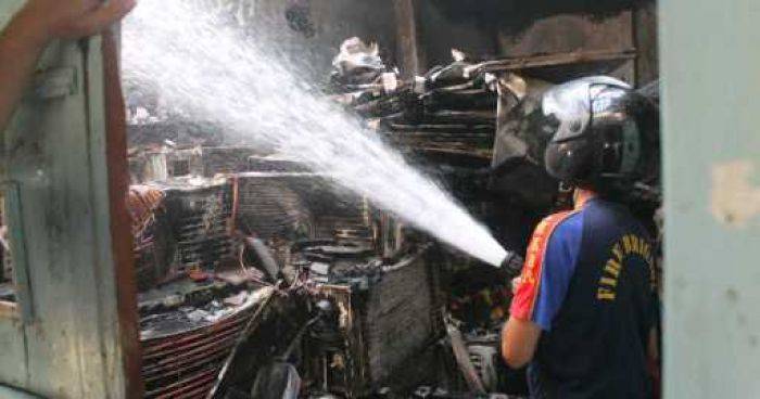 Gudang RSUD Nganjuk Terbakar