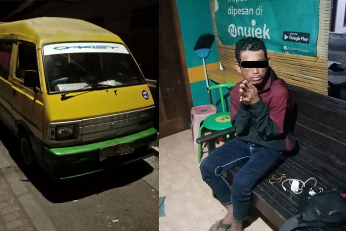 Tiga dari Satu Kawanan Pelaku Pencuri Angkot di Sidoarjo Ditangkap Warga Tiga dari Satu Kawanan Pelaku Pencuri Angkot di Sidoarjo Ditangkap Warga