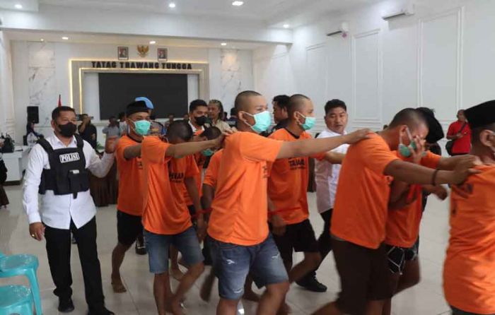 Polres Pamekasan Tangkap 19 Tersangka Kasus Narkoba, Bocah 14 Tahun Ikut Jadi Pengedar