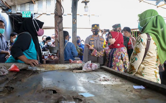 Jelang Lebaran, Forkopimda Jombang Sidak Pasar Tradisional