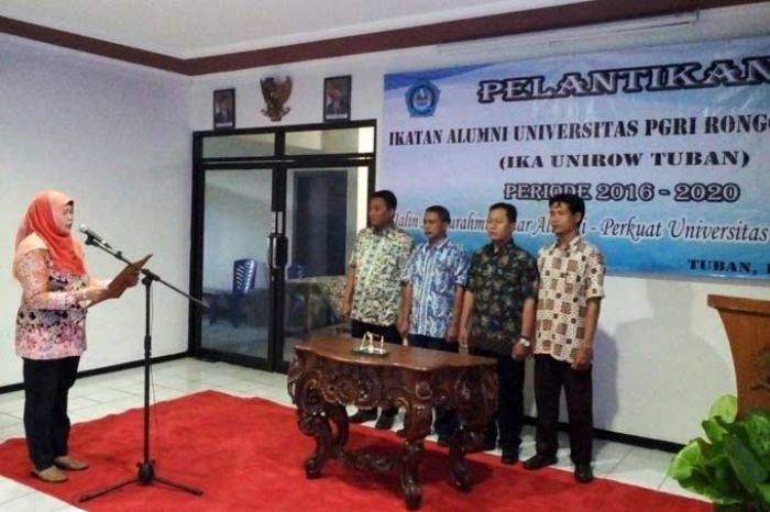 Pengurus IKA Unirow Periode 2016-2020 Resmi Dilantik