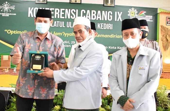 Gus Ab Terpilih Kembali Sebagai Ketua PCNU Kota Kediri Secara Aklamasi