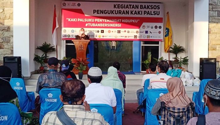 Gandeng Tuban Humanity dan Rengganis, Unirow Canangkan Pengadaan Kaki Palsu Gandeng Tuban Humanity dan Rengganis, Unirow Canangkan Pengadaan Kaki Palsu