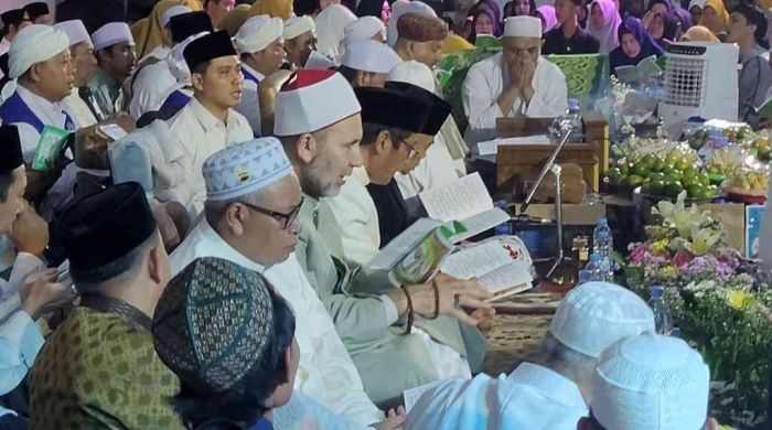 Habib Ahmad Burdahan di Amanatul Ummah, Kiai Asep: Pertanda Perselisihan Habaib-PWI Selesai