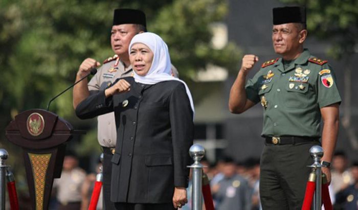 Peringati HSN, Gubernur Khofifah Berharap Santri Kuatkan Perdamaian Dunia