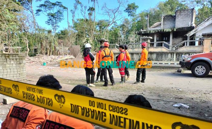 Ledakan di Blitar, 4 Orang Tewas Ledakan di Blitar, 4 Orang Tewas