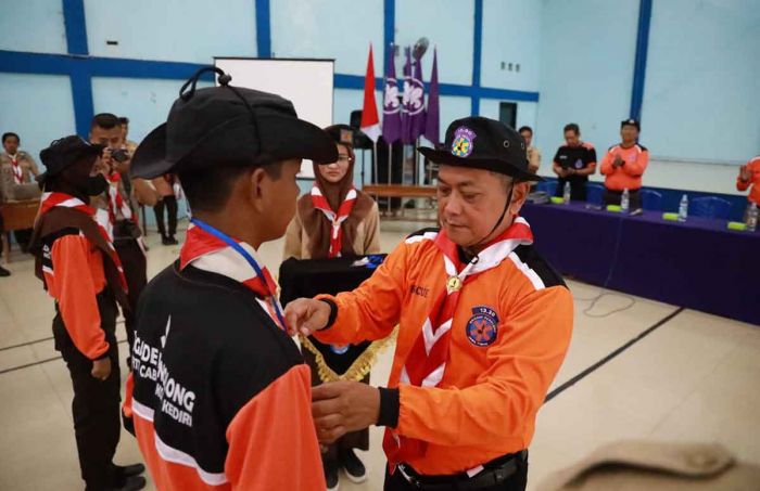 Buka Diklatsar Brigade Penolong 13.30, Pemkot Kediri Dorong Generasi Muda Miliki Sifat Pramuka
