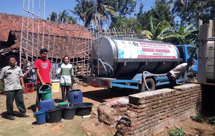Antisipasi Dampak Kekeringan, BPBD Kabupaten Blitar Siapkan Dropping Air Antisipasi Dampak Kekeringan, BPBD Kabupaten Blitar Siapkan Dropping Air