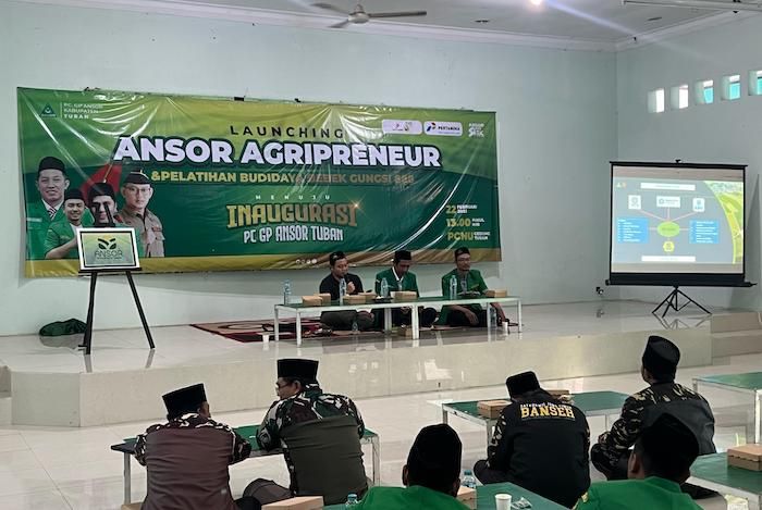 Dukung Ketahanan Pangan, GP Ansor Tuban Luncurkan Program Agripreneur Dukung Ketahanan Pangan, GP Ansor Tuban Luncurkan Program Agripreneur