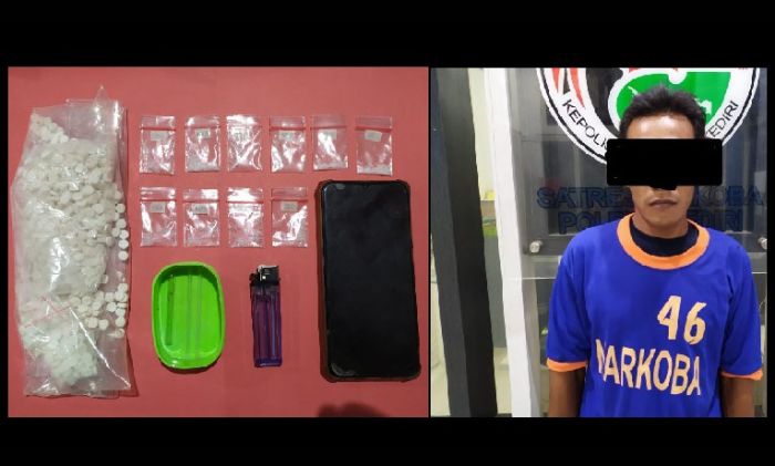 Edarkan Ratusan Pil Dobel L, Peternak Ikan di Kediri Ditangkap Polisi Edarkan Ratusan Pil Dobel L, Peternak Ikan di Kediri Ditangkap Polisi