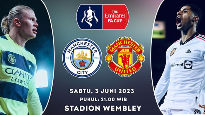 Prediksi Manchester City vs Manchester United: The Citizens Bidik Treble Winner