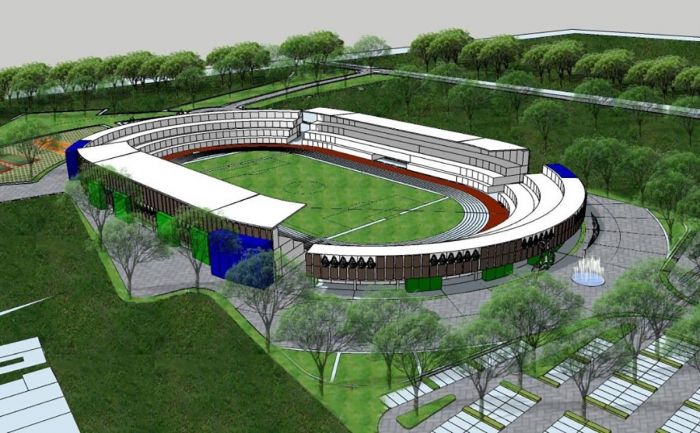 Stadion Baru Kabupaten Kediri Bakal Sediakan Lapak bagi Pelaku UMKM