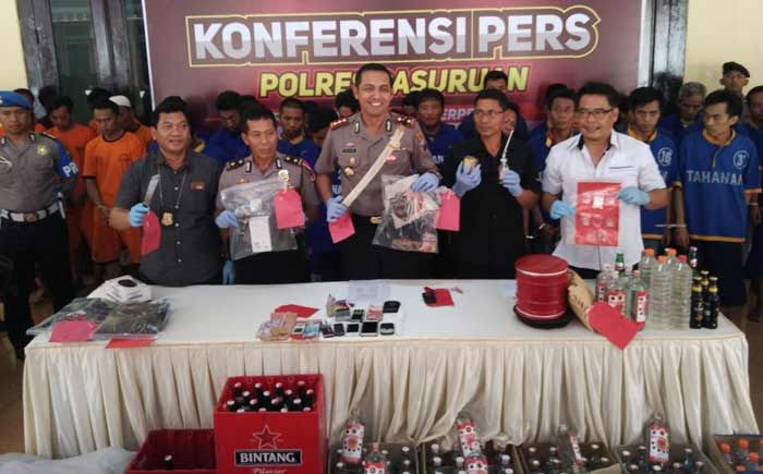 Dua Pekan, Polres Pasuruan Panen Tangkapan