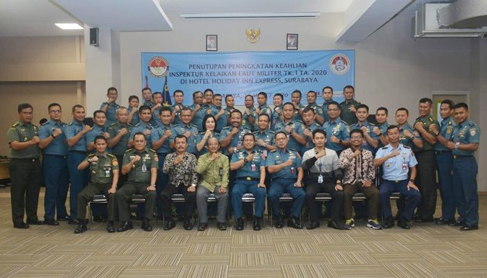 ​31 Perwira TNI AL Resmi Jadi Inspektur Kelaikan Laut Militer Tingkat I Kemhan RI