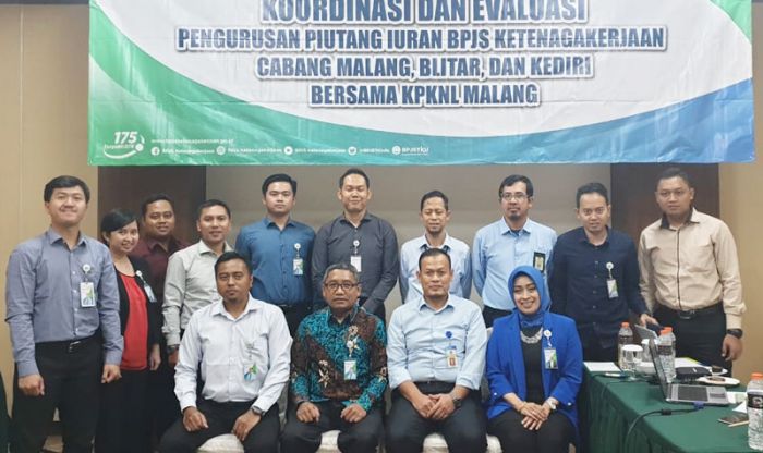 BPJS Ketenagakerjaan Blitar, Malang, dan Kediri Gandeng KPKNL Atasi Tunggakan Iuran Perusahaan BPJS Ketenagakerjaan Blitar, Malang, dan Kediri Gandeng KPKNL Atasi Tunggakan Iuran Perusahaan