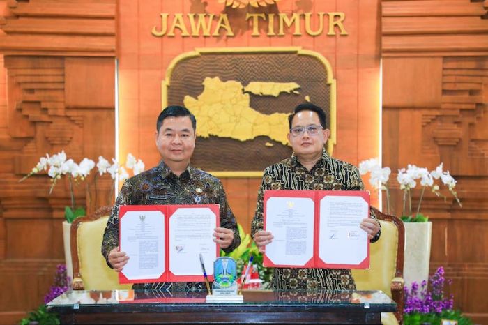 Kuatkan Sinergi Pembangunan, Pemprov Jatim dan DKI Jakarta Tandatangani Adendum Kesepakatan Bersama Kuatkan Sinergi Pembangunan, Pemprov Jatim dan DKI Jakarta Tandatangani Adendum Kesepakatan Bersama