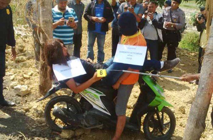 Kasus Pembunuhan Janda di Moronyamplung Lamongan mulai Direkonstruksi Kasus Pembunuhan Janda di Moronyamplung Lamongan mulai Direkonstruksi