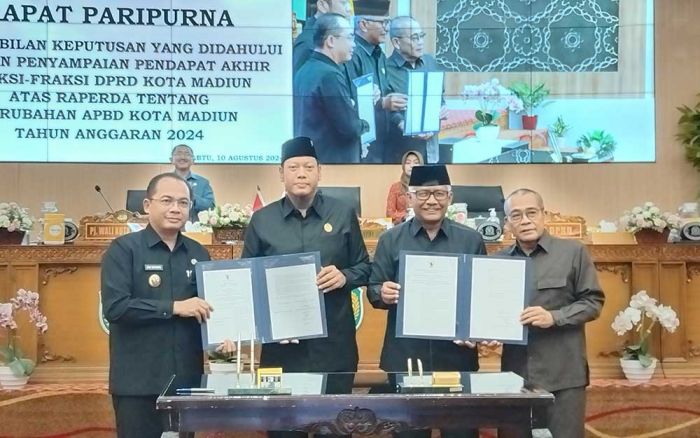 DPRD Setujui Raperda Perubahan APBD Tahun 2024 Kota Madiun DPRD Setujui Raperda Perubahan APBD Tahun 2024 Kota Madiun