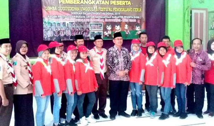 Enam Hari, Gudep SDN 4 Penganjuran Mewakili Kwarda Jatim di Tingkat Nasional di Jakarta