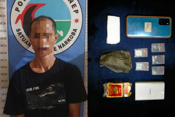 Nyabu di Tempat Umum, Warga Sumenep Ditangkap Polisi Nyabu di Tempat Umum, Warga Sumenep Ditangkap Polisi