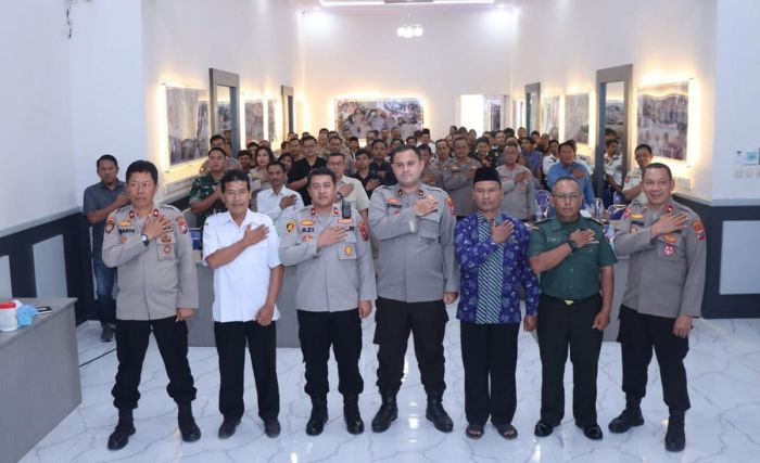 Jelang Pengesahan Anggota Perguruan Silat, Polres Pasuruan Gelar Rakor Keamanan Jelang Pengesahan Anggota Perguruan Silat, Polres Pasuruan Gelar Rakor Keamanan
