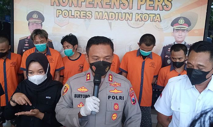 Operasi Pekat 2022, Polres Madiun Kota Tangkap 8 Pengedar Narkoba Operasi Pekat 2022, Polres Madiun Kota Tangkap 8 Pengedar Narkoba