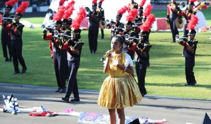 Marching Band Semen Indonesia Tampil di Istana Negara saat Peringatan HUT Kemerdekaan RI