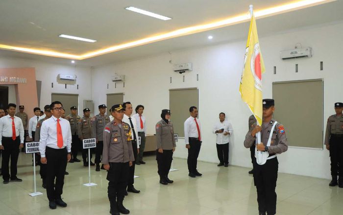 Tumbuhkan Atlet Polri Berprestasi, Kapolres Ngawi Kukuhkan KOP Tumbuhkan Atlet Polri Berprestasi, Kapolres Ngawi Kukuhkan KOP