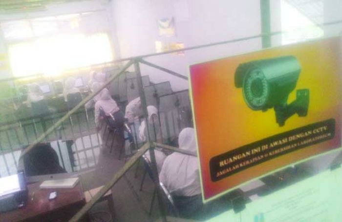UNBK Hari Pertama di Kediri, Siswa Kesulitan Login UNBK Hari Pertama di Kediri, Siswa Kesulitan Login