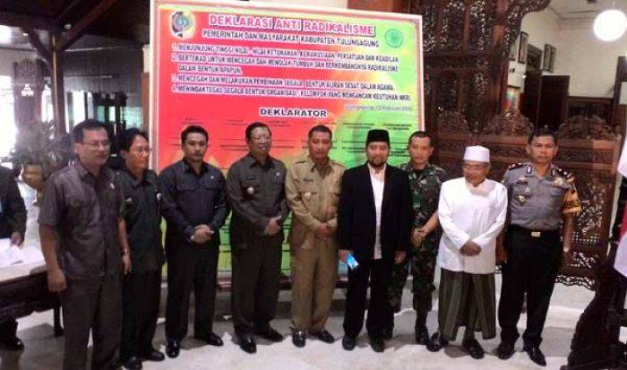 Pemkab Tulungagung Deklarasi Anti Radikalisme Pemkab Tulungagung Deklarasi Anti Radikalisme