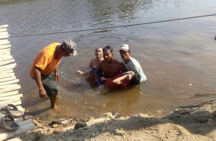Ibu Paruh Baya di Bojonegoro Ditemukan Tewas di Sungai Bengawan Solo
