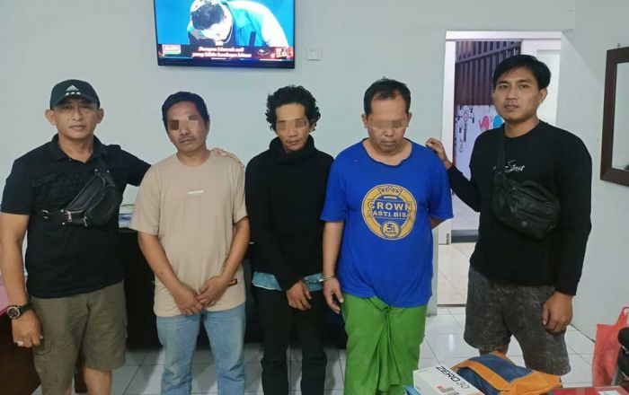 Polsek Purwodadi Gulung Tiga Pelaku Spesialis Curanmor Polsek Purwodadi Gulung Tiga Pelaku Spesialis Curanmor