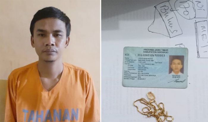 Jambret Kalung di Jalan Bungurasih Timur Tertangkap Warga Jambret Kalung di Jalan Bungurasih Timur Tertangkap Warga