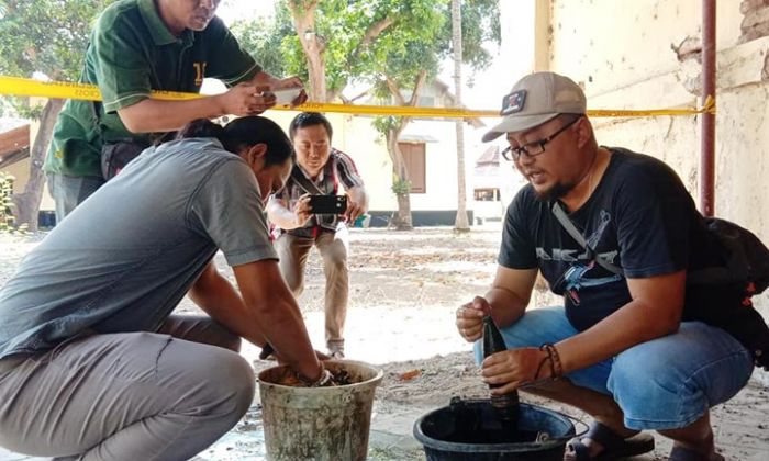 Warga Kendit Temukan Bom Jenis Mortir di Sungai