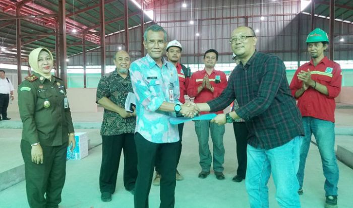 PT BWT Serahkan Proyek Pasar Sayur kepada Pemkot Batu