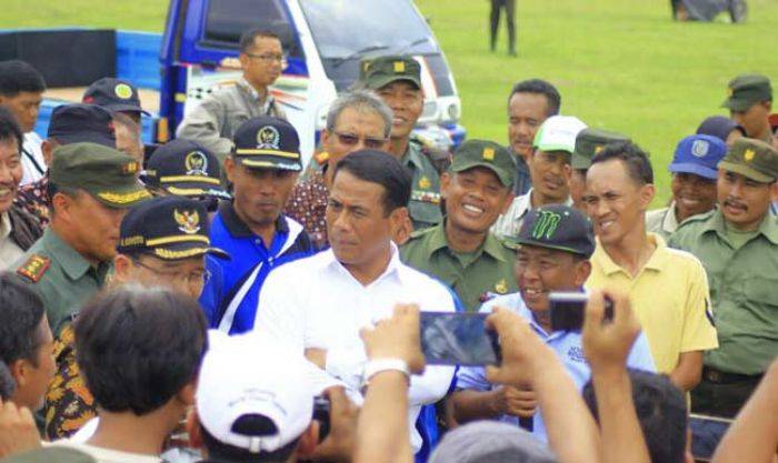 Panen Raya di Bojonegoro, Mentan Minta Kebutuhan Pupuk Petani Tercukupi