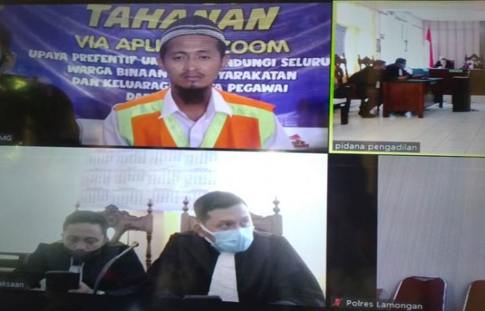 Dua Terdakwa Kasus Pembunuhan Mertua Sekda Lamongan Divonis Hukuman Mati dan Seumur Hidup