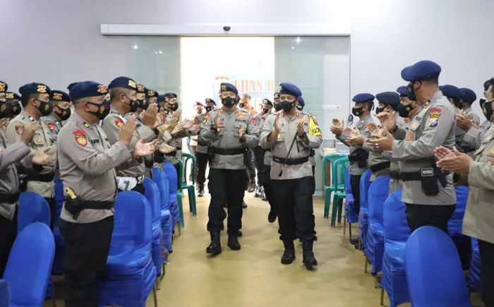 Rayakan HUT ke-76, Brimob Nusantara Polres Mojokerto: Kami Tetap Satya Haprabu