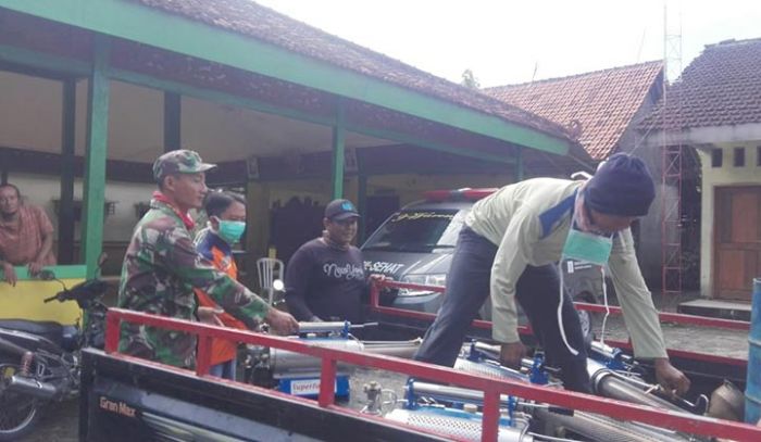 Fogging Kodim Lamongan, Cegah Meluasnya DBD