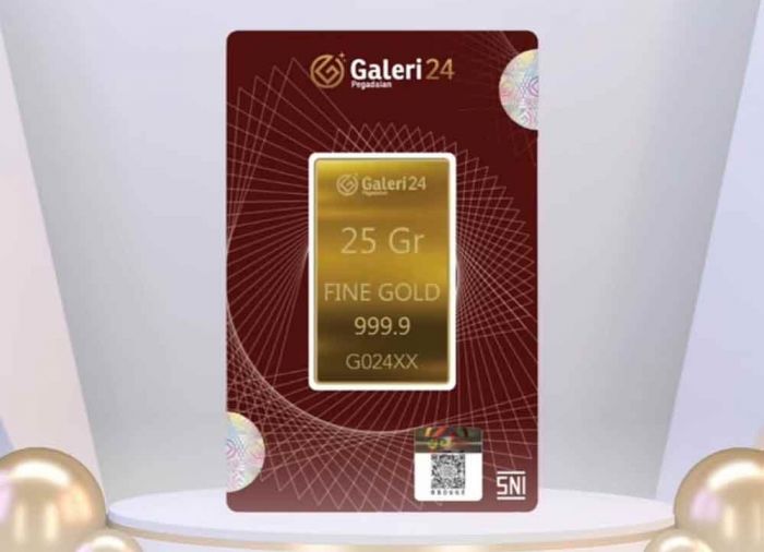 Harga Emas Galeri24 Meroket Lagi, 1 Gram Naik Rp78 Ribu