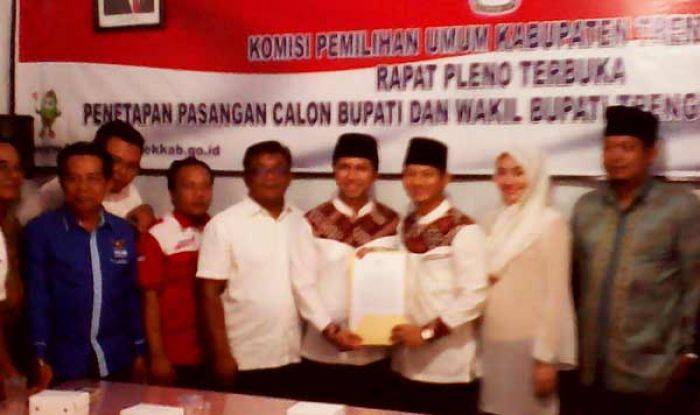 Emil-Arifin Ditetapkan KPU sebagai Bupati Trenggalek Terpilih Emil-Arifin Ditetapkan KPU sebagai Bupati Trenggalek Terpilih