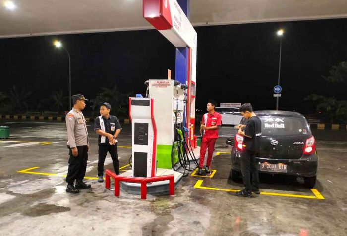Jaga Kodusivitas Kamtibmas, Polres Ngawi Patroli SPBU Jaga Kodusivitas Kamtibmas, Polres Ngawi Patroli SPBU