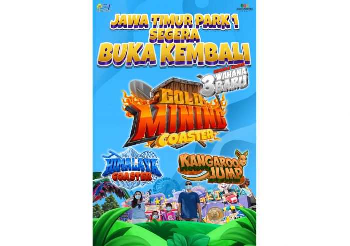 Reopening Masih Dirahasiakan, Jatim Park 1 Siapkan 3 Wahana Baru Reopening Masih Dirahasiakan, Jatim Park 1 Siapkan 3 Wahana Baru
