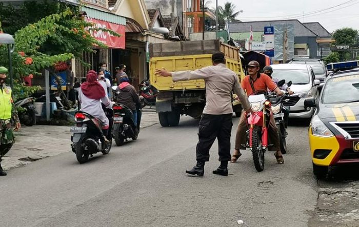 Kasus Meningkat, Polres Blitar Kota Geser Konsentrasi Penegakan Prokes ke Wilayah Kabupaten