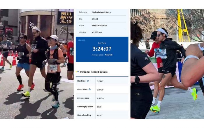 Muncul di Maraton Tokyo, Harry Styles Kejutkan Penggemar Muncul di Maraton Tokyo, Harry Styles Kejutkan Penggemar