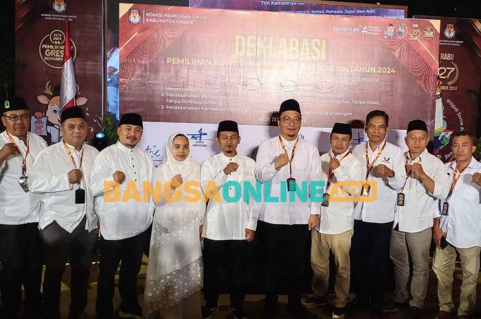 Di Deklarasi Kampanye Damai, Alif Minta Maaf Di Deklarasi Kampanye Damai, Alif Minta Maaf
