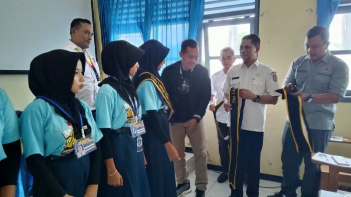 Rangkaian HPN 2026, PWI Tuban Kukuhkan 125 Pelajar SMP Jadi Duta Literasi