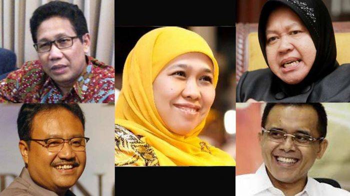Perkembangan Elektabilitas Cagub Jatim: Khofifah Tertinggi, Gus Ipul 2, Risma 3, Anas 4 Perkembangan Elektabilitas Cagub Jatim: Khofifah Tertinggi, Gus Ipul 2, Risma 3, Anas 4